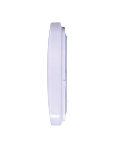 Aplique led cuadrado extraplano de superficie 12 w 3cct 1160 lm 28,5 x 28,5 x 6 cm 2