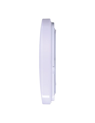 Aplique led cuadrado extraplano de superficie 24 w 3cct 2490 lm 37 x 37 x 6,7 cm