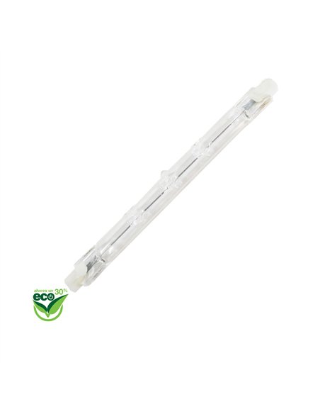 Bombilla halogena lineal 118 mm "energy saver" 120w 220v (equ. 150w)