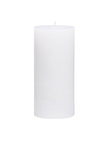 Vela blanca ø55 x 120 mm