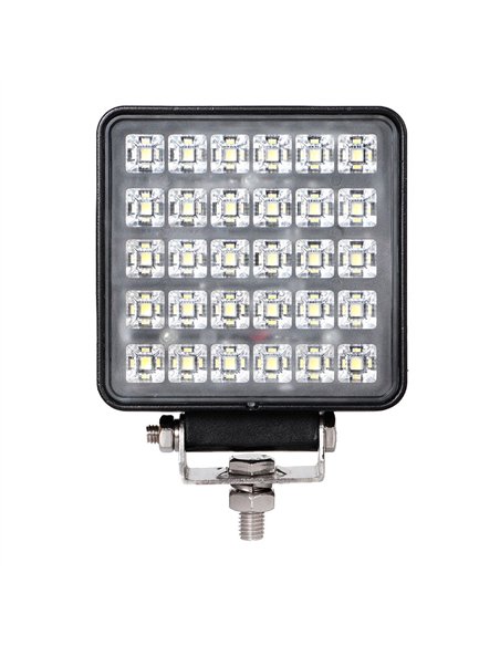 Faro de trabajo cuadrado 30 leds 2700 lm 9 - 32 v ip67