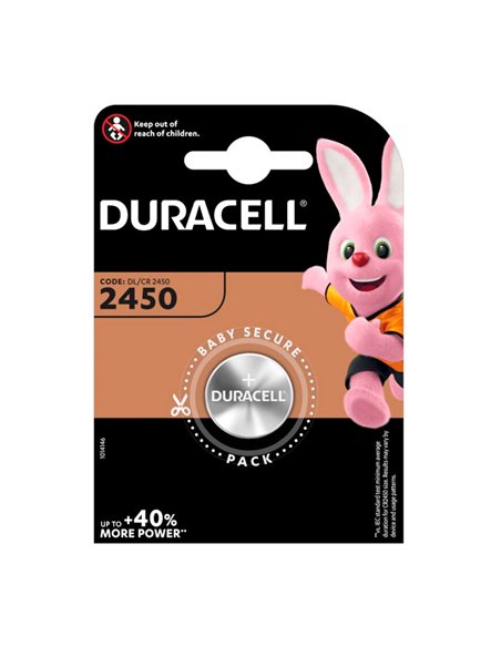 Micro pila de botón litio cr2450 3 v ø24,5 x 5,0 mm blister