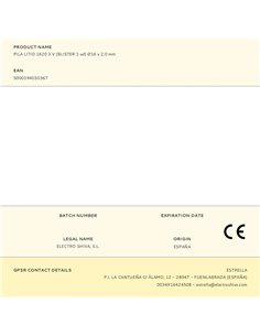 Micro pila de botón litio cr1620 3 v ø16 x 2,0 mm blister 2