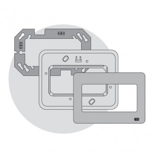 Marco 4 elementos estrechos BLANCO BJC Rehabitat 16664-B (Estrella) 2