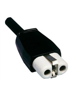 Base aérea bipolar esteatita 16 a 250 v~ 40 x 75 x 21 mm