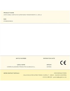 Cinta doble contacto super nano transparente 30 mm x 3 m 2