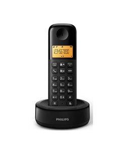 Teléfono fijo inalámbrico d1601b/34 philips 2