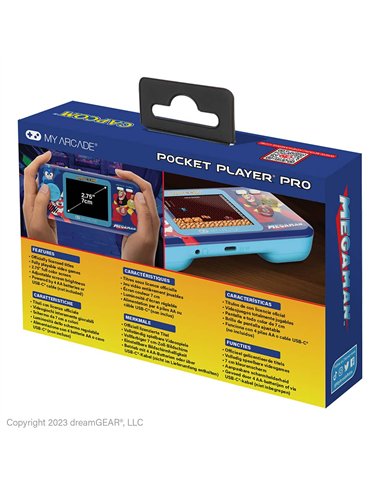 Pocket player megaman portable