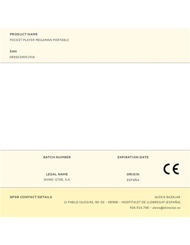 Pocket player megaman portable