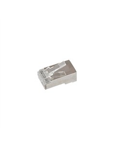 Conector modular rj45 cat.6 stp, 50 uds