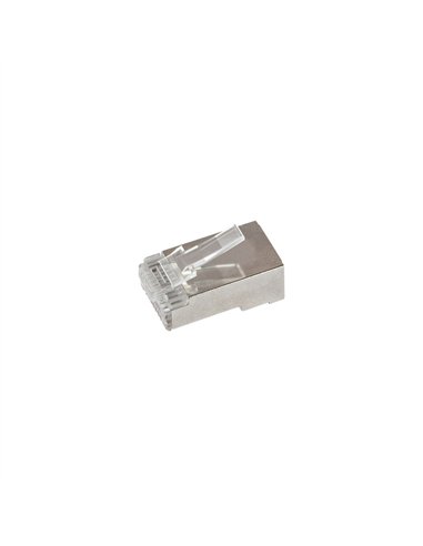 Conector modular rj45 cat.6 stp, 50 uds