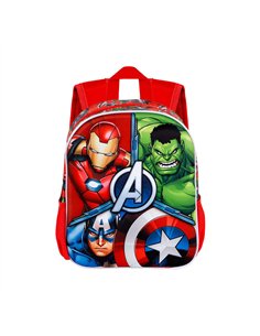 Mochila 3d pequeña los vengadores massive 8,5 l 2