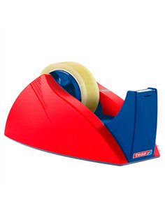 Portarollos easy cut rojo / azul para rollos de 66 m