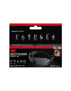 Gafas de seguridad securefit 200, lente gris 2