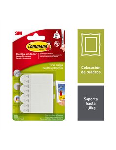 Tiras pequeñas para colgar cuadros 2