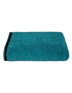 Toalla baño premium color verde petrol 100x150cm