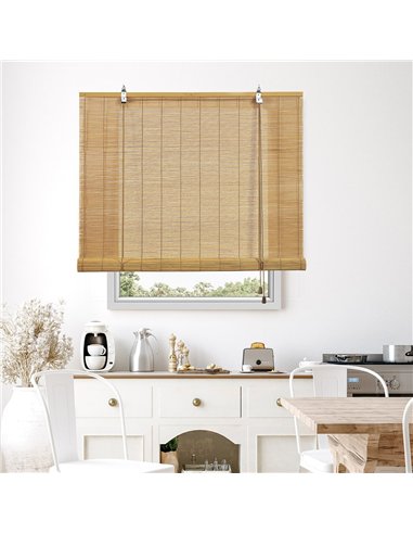 Stor enrollable bambu ocre mango 150x175cm cintacor - storplanet