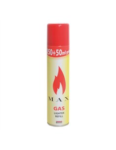 Cartucho de recarga de gas, 250 + 50 ml