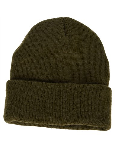 Gorro de punto, colores variados.
