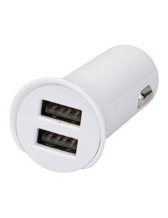 Cargador de automóvil 2,1a, 2usb 12/24v all ride