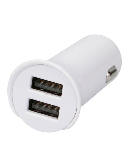 Cargador de automóvil 2,1a, 2usb 12/24v all ride