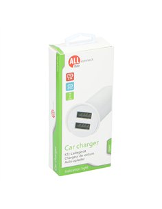 Cargador de automóvil 2,1a, 2usb 12/24v all ride 2