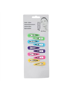 Clips de colores para el pelo 4,8 cm 10 uds 2