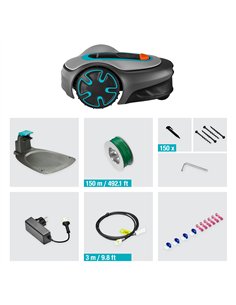 Robot cortacésped sileno para segar jardines 15201-34 gardena 2