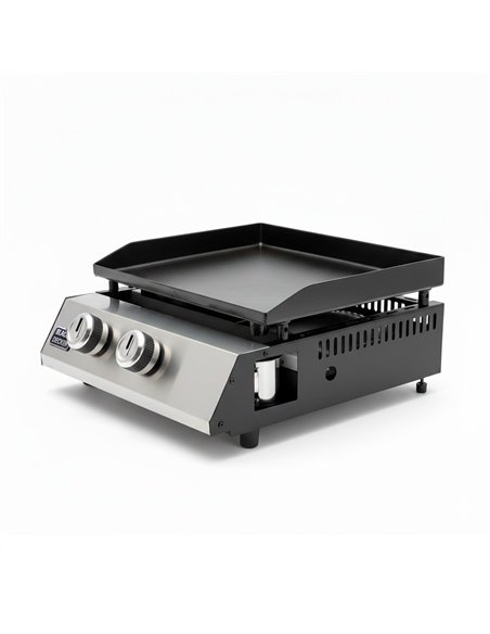 Plancha de gas bxop4900e con 2 quemadores