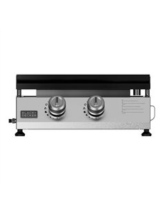 Plancha de gas bxop4900e con 2 quemadores 2