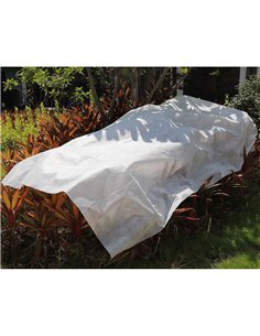 Tela de protección para cultivos 1,5 x 5 m 17gr/m²