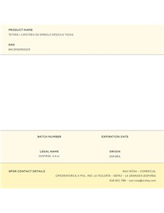 Tetera / cafetera de embolo spezia 6 tazas 2