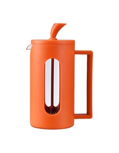 Cafetera / tetera roma émbolo naranja 350 ml 3 tazas