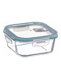 Fiambrera borosilicato cuadrada hermética 500 ml
