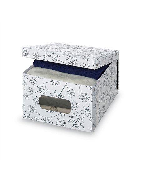 Caja guarda ropa vinilo l bon ton 39 x 50 x 24 cm
