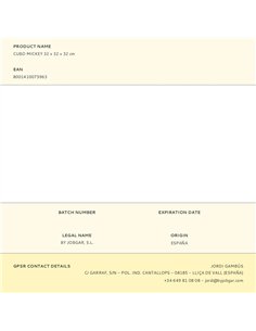 Cubo mickey 32 x 32 x 32 cm 2