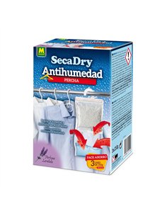 Secadry percha antihumedad 3 x 210 g
