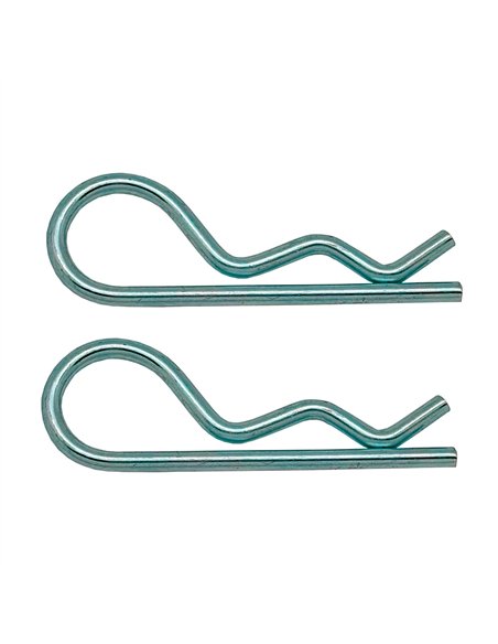 Pasador ps14 forma r, 3 mm, galvanizado, blister 2 uds