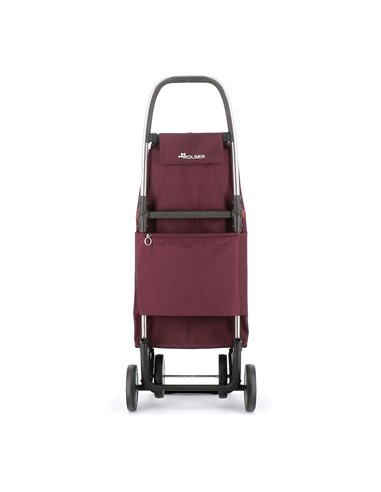 Carro de la compra i-max mf 4 ruedas plegable burdeos