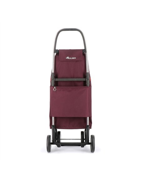 Carro de la compra i-max mf 4 ruedas plegable burdeos