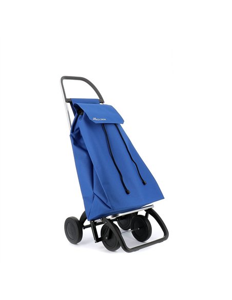 Carro de la compra saquet ln 4 ruedas azul