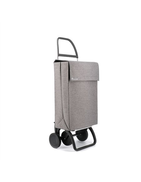 Carro de la compra jean tweed 4 gris