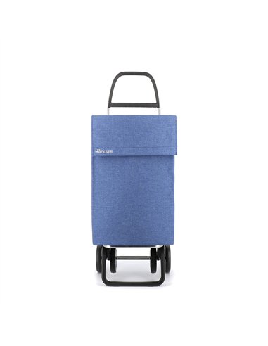 Carro de la compra jean tweed 4 azul