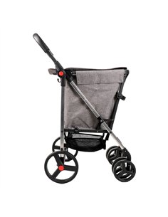 Carro de la compra basket mf 4b gris 2