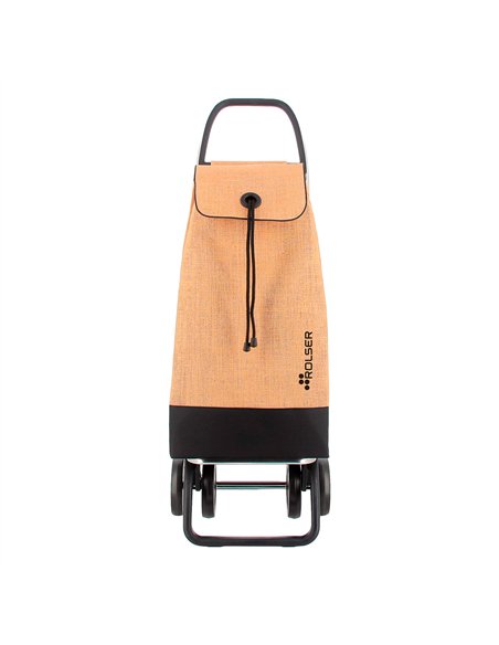 Carro de la compra i-max 4 yute y negro