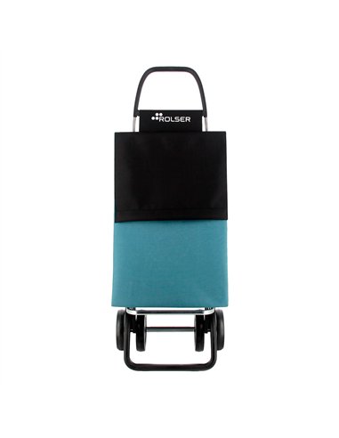 Carro de la compra basic ln 4 azul - negro