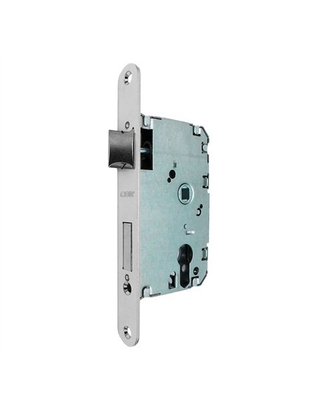 Cerradura embutir c/r cre03 40/47 mm níquel satinado