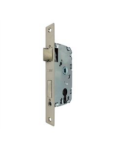 Cerradura embutir c/c cre04 40/47 mm niquel satinado