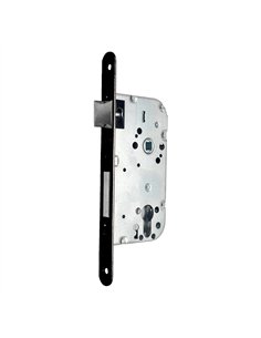 Cerradura embutir c/r cre05 50/70 mm negra