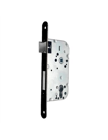 Cerradura embutir c/r cre05 50/70 mm negra
